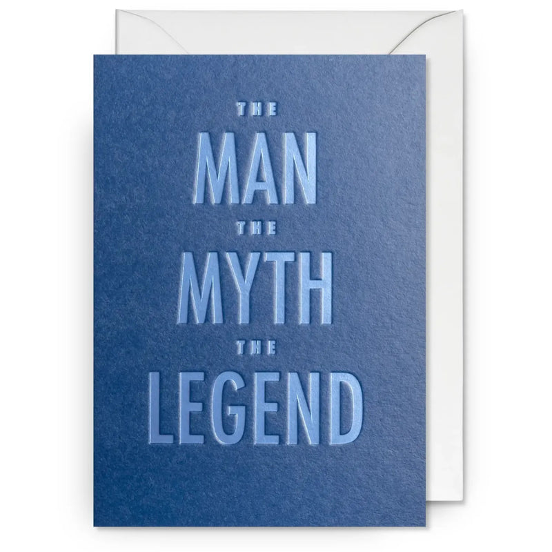 כרטיס ברכה: The Man The Myth The Legend 