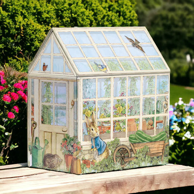 קופסת פח: Greenhouse Peter Rabbit