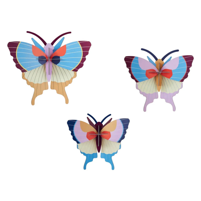 יצירה בנייר: Plum Fringe Butterflies 