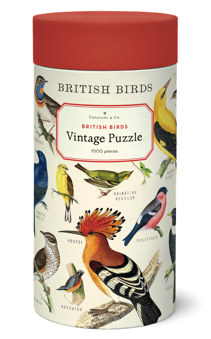 פאזל 1000 חלקים: British Birds