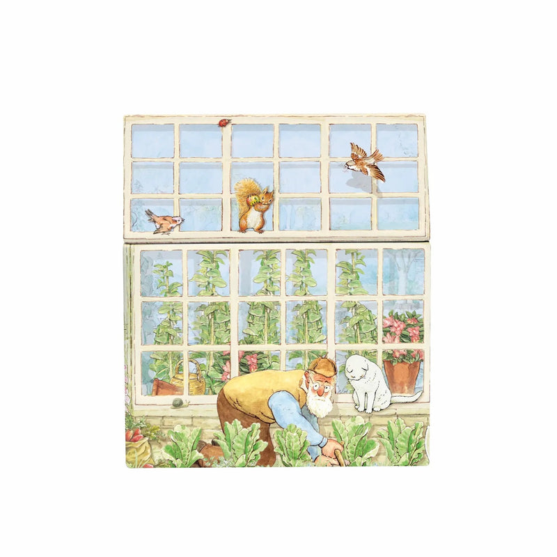 קופסת פח: Greenhouse Peter Rabbit