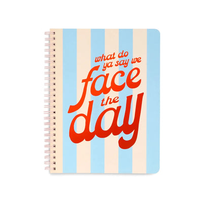 מיני מחברת ספירלה: Face the Day 