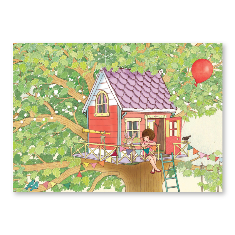 פרינט: Tree House A4