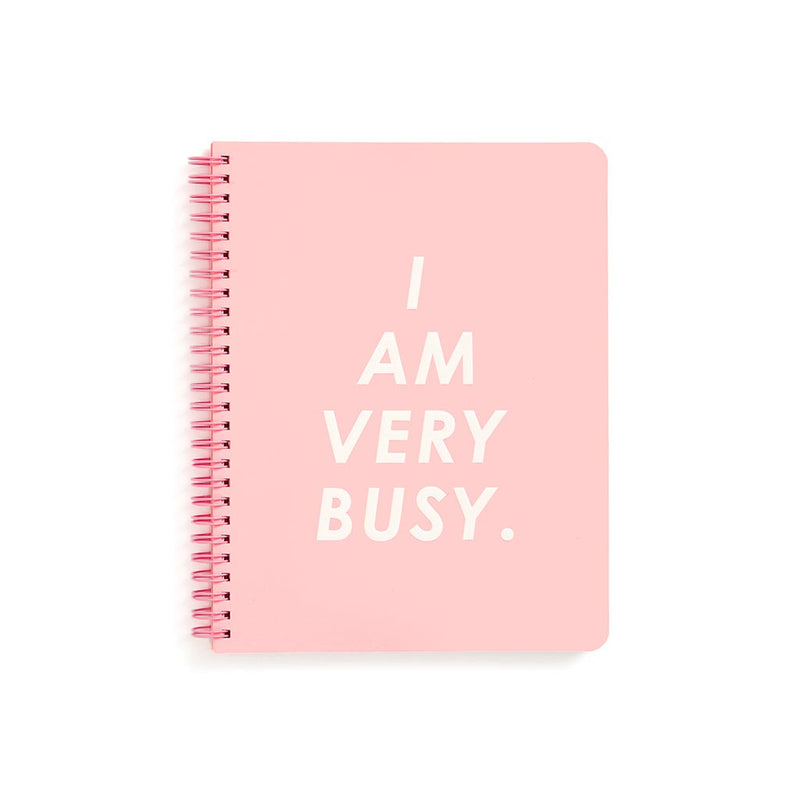 מחברת ספירלה : I Am Very Busy