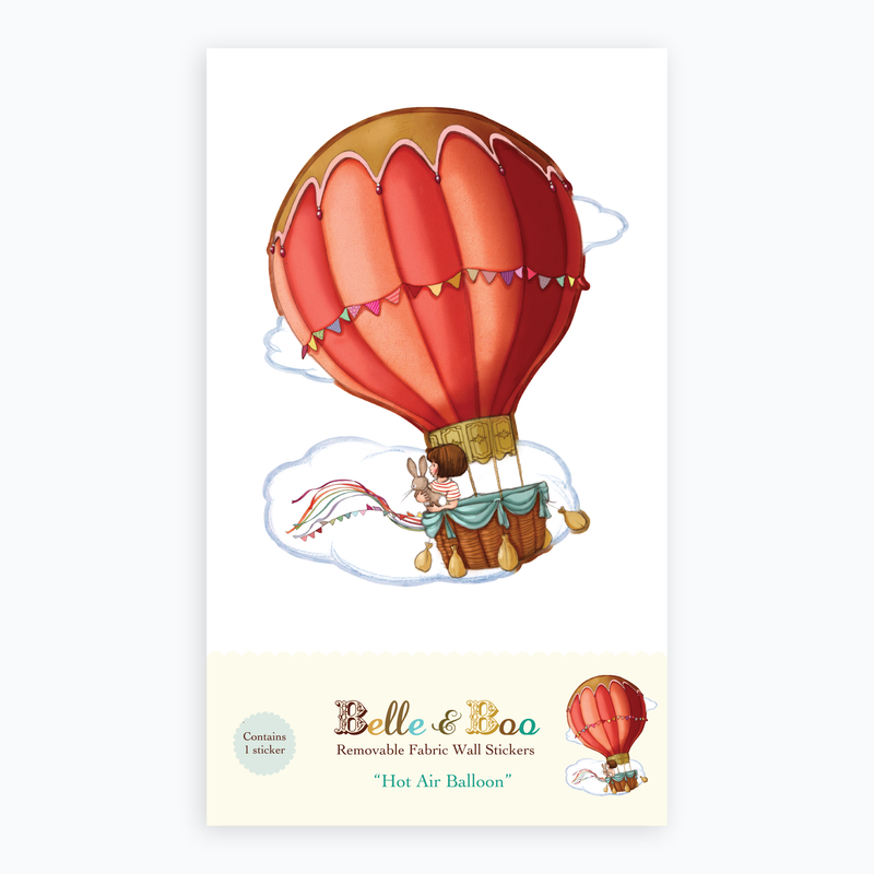 מדבקת קיר: Hot Air Baloon