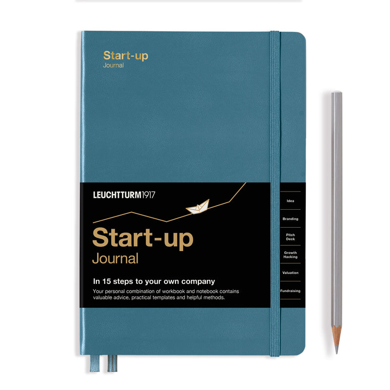 מחברת A5 : Start-Up, Stone Blue